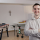 “Pastor Marc” says the church rec room is the perfect place for teens to have fun and just be themselves.